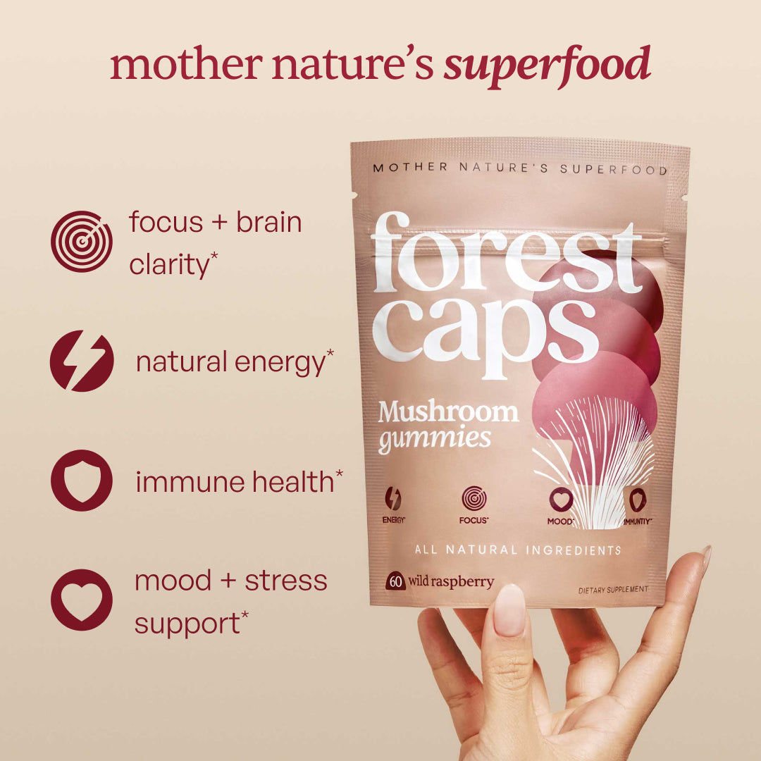 ForestCaps Mushroom Gummies